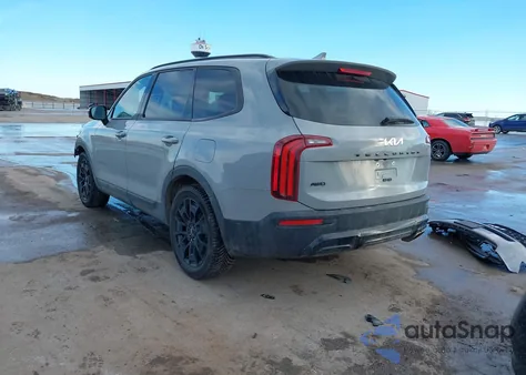 2022 Kia Telluride Sx z USA, uszkodzony, nr VIN 5XYP5DHC2NG288644